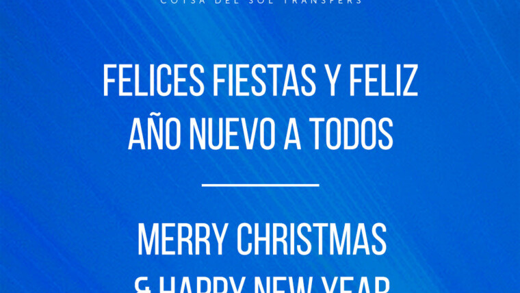 Merry Christmas & Happy New Year from Marbella Taxi Transfers